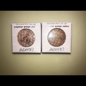 Colourpop eyeshadows bundle super shock shadow